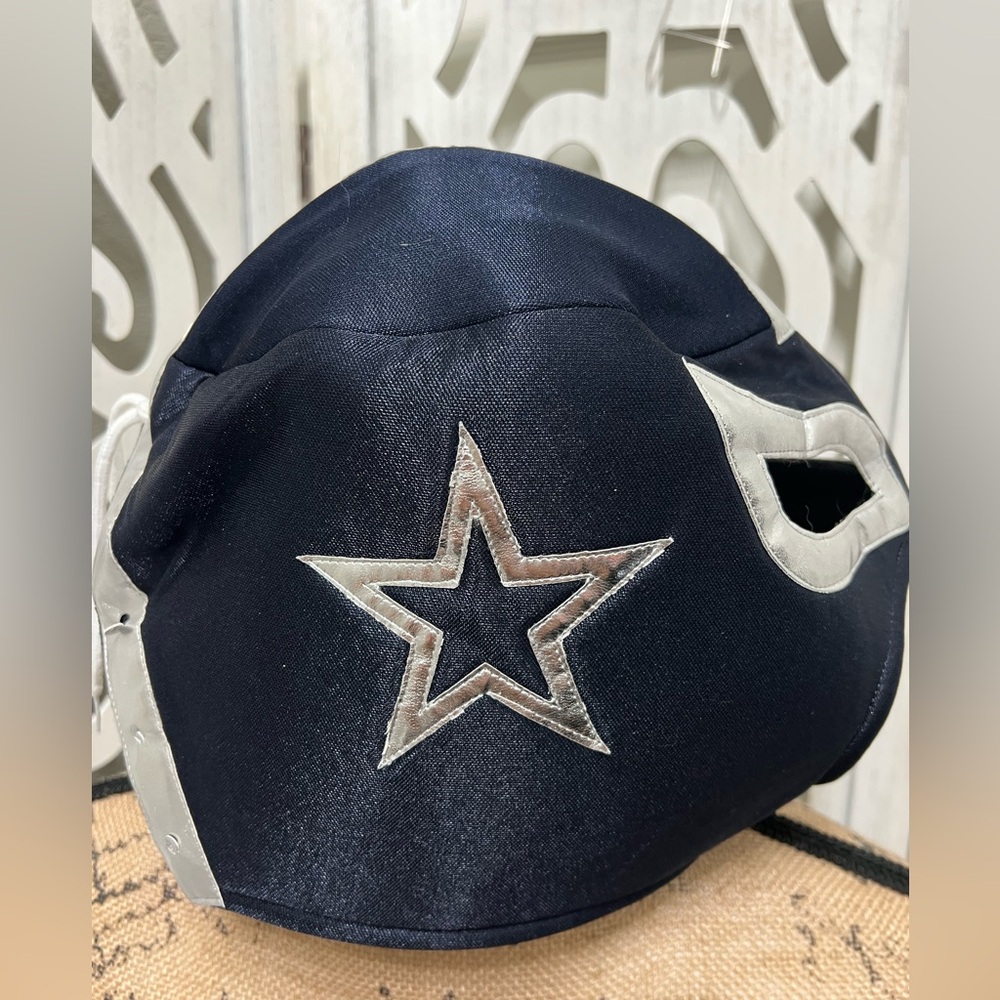 DALLAS COWBOYS Foamy NFL Mask Mexican Wrestling Mask Lucha Libre Luchador - Picture 7 of 7